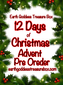 12 Day Christmas Advent Preorder (ORDER SEPARATELY)